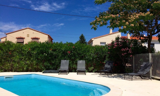 Argeles-sur-Mer Casa | Casa completamente reformada con piscina, jardín, parking en Argelès.