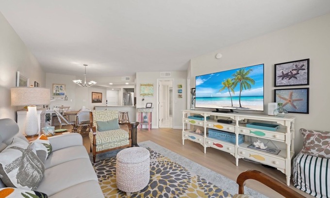 Sanibel Condominio | En la playa, TV Samsung de 55 'con HD, wifi, tenis, piscina, jacuzzi