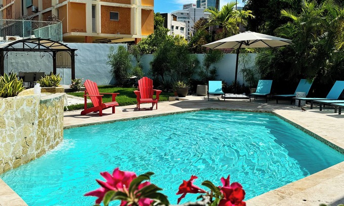Santurce Casa | Condado Laguna Villa w/Pool 5 Bed 3 Bath - Generator