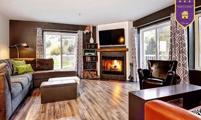 Stoneham Apartamento | Condo 224 620 Chemin du Hibou by Les Chalets Alpins