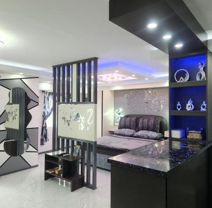 Mactan Export Processing Zone Apartamento | Condo Azur Suites B316 near Airport, Netflix, Stylish, Cozy with swimming pool