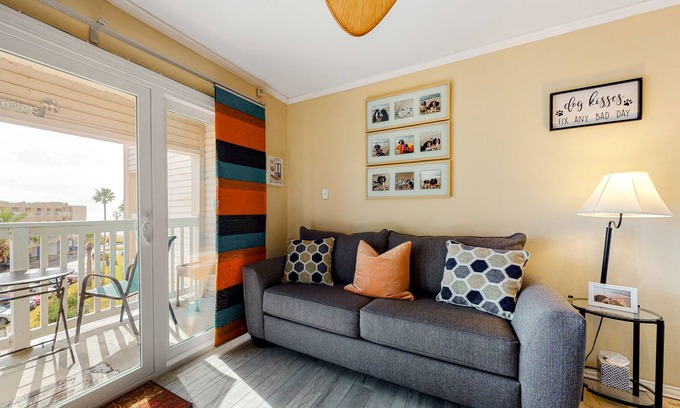 North Beach Casa | Condo steps from the beach w/private balcony & shared outdoor pool