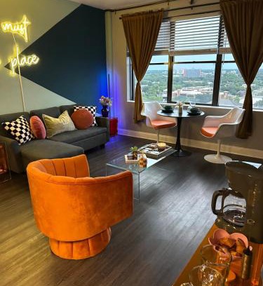 Downtown Jacksonville Apartamento | Condo with high rise views