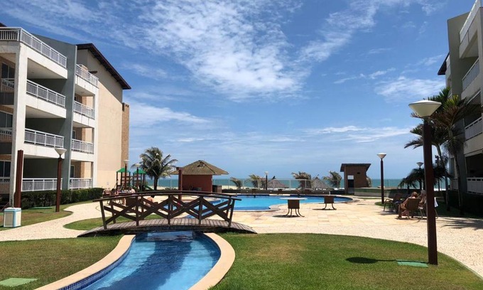Porto das Dunas Apartamento | Condomínio TerraMaris - Apartamento Beira Mar