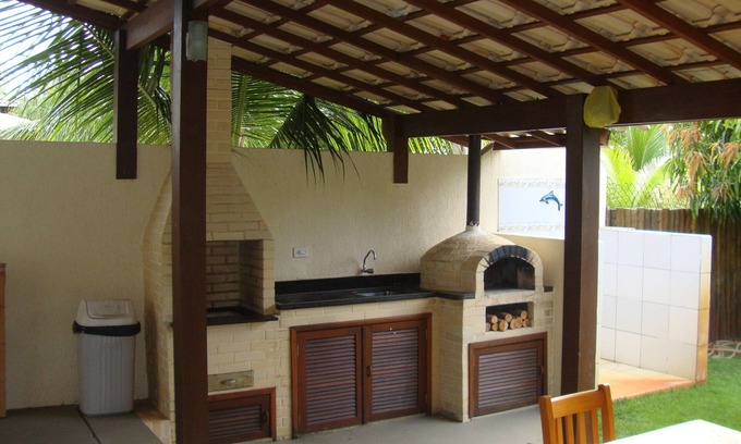 Centro Casa | Casa a 200 metros de la playa de Guarajuba y 8 km de la Praia do Forte