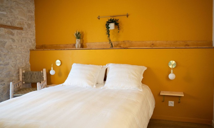 Lamotte-du-Rhone Apartamento | Condrieu-Apartamento-Baño con ducha-Terraza