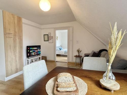 Mulhouse Apartamento | Confort, idéalement situé, 2 chambres en enfilade, parking gratuit, tram-train, proche autoroute