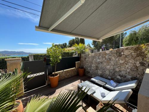 Sanary-sur-Mer Apartamento | Confortable T2 vue mer avec terrasse aménagée et parking privé, plage et port à pied