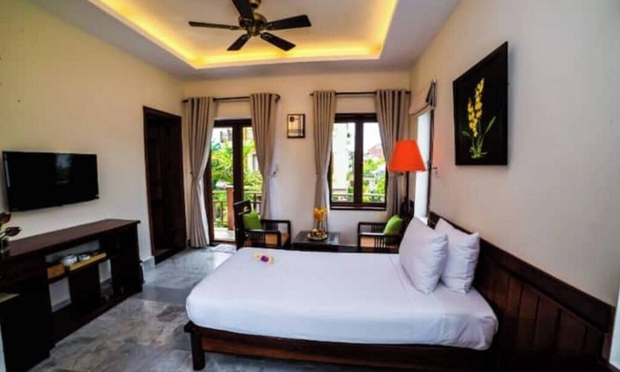 Hoi An Apartamento | Connecting room in Upscale Orchid Riverside Oasis.