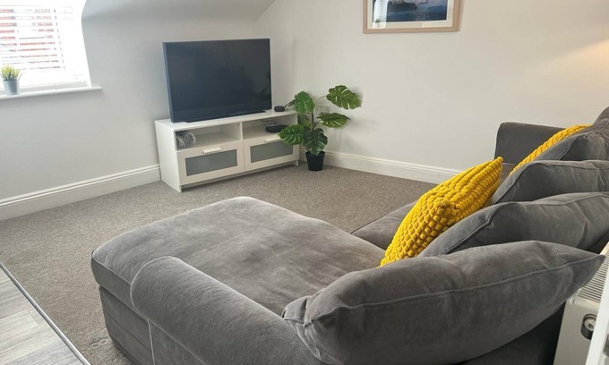 Swanage Apartamento | Apartamento contemporáneo de 2 dormitorios en el corazón de Swanage, se admiten mascotas