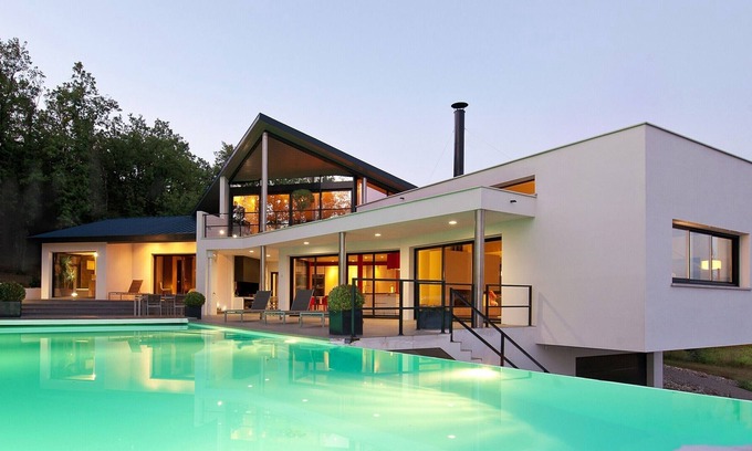 Pibrac Villa | Casa del arquitecto contemporáneo en las afueras de Toulouse.