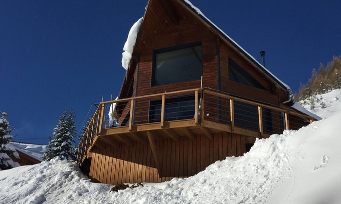 Orcieres-Merlette Chalet De Esquí | CHALET CONTEMPORÁNEO 12 DORMIR CERCA DE LAS PENDIENTES