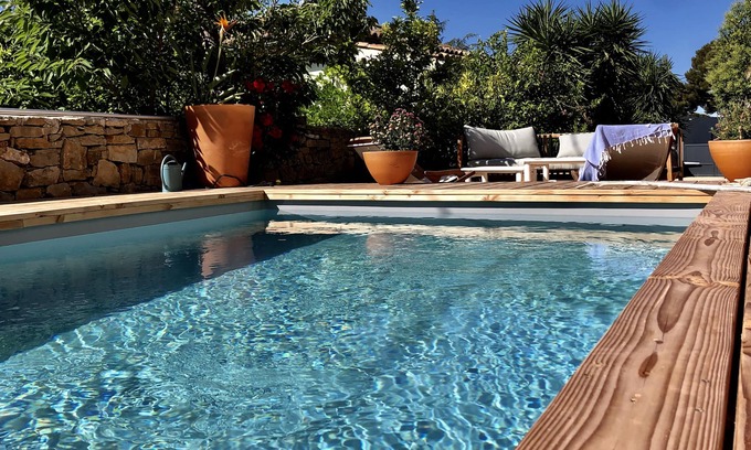 La Ciotat Casa | Villa contemporánea en La Ciotat - Piscina - 200 metros del mar - Tranquilo - vistas al mar