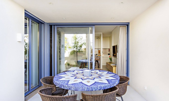 Conceicao e Cabanas de Tavira Apartamento | Contemporáneo, con patio y piscina