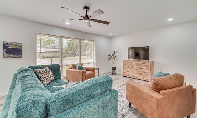 Texarkana Casa | Convenient Family-Friendly Location: Texarkana Gem