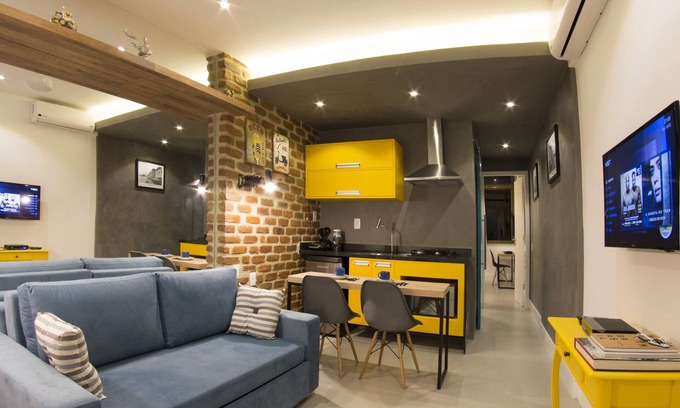 Copacabana Apartamento | Copacabana Sea View Loft / Garaje / 100% Aire acondicionado