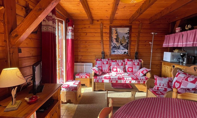 Xonrupt-Longemer Chalet De Esquí | Coquet Chalet Tout Bois 6 Personnes à 2mn du Lac de Longemer, Magnifique vue !