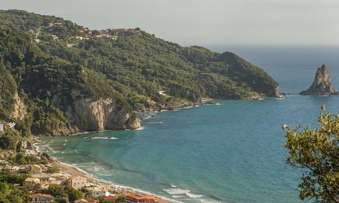 Agios Gordios Apartamento | Apartamento Corfu Delphi con vistas al mar