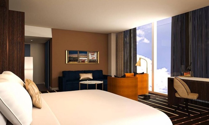 Downtown Las Vegas Apartamento | Corner Studio at Circa Resort & Casino