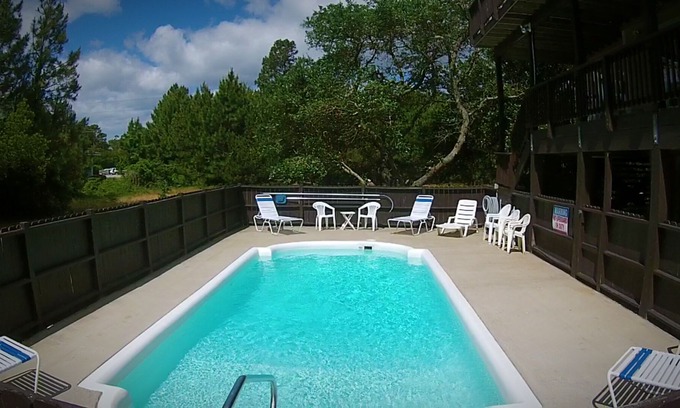 Corolla Village Casa | Corolla Village Corolla NC EasyWalk2 Beach Pool HotTub Oceanside Abierto todo el año