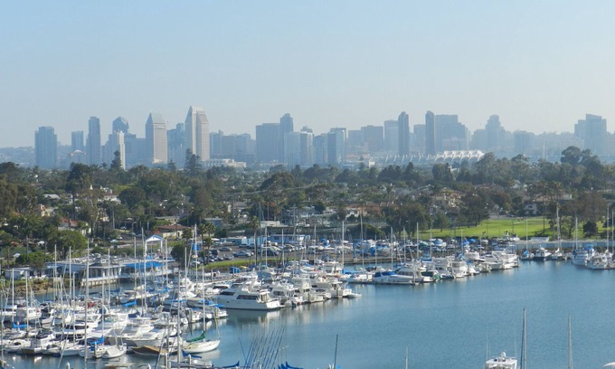 Coronado Condominio | ¡Nuevo! Corondo Shores Condo-impresionante Bay, Marina y vistas al mar!