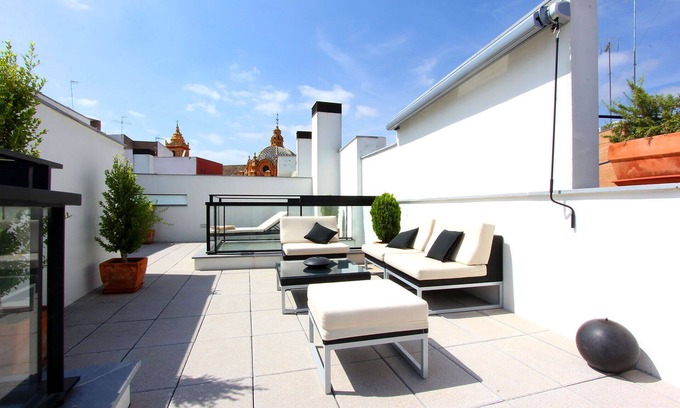 San Bartolome Apartamento | Corral del Rey Terraza Sevilla Duplex, chillout terrace