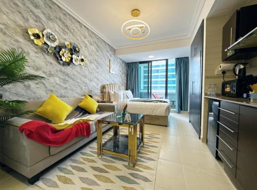 Jumeirah Lake Towers Apartamento | Cosmos Living Charming Studio With Balcony