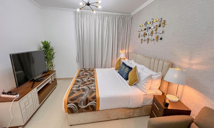 Jumeirah Lake Towers Apartamento | Cosmos Living Luxurious Studio Near Metro