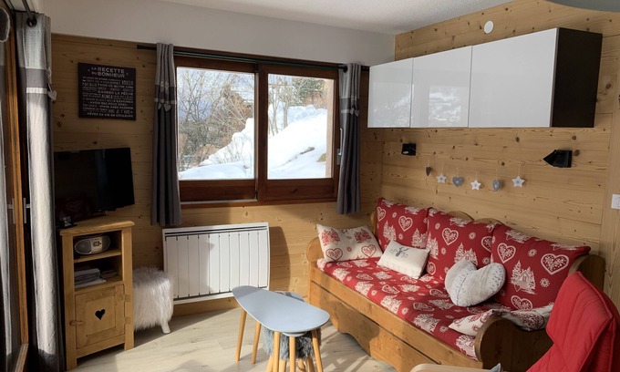 La Salle-les-Alpes Apartamento | Cosy 2 bdrs appart nice view Serre Chevalier 1400