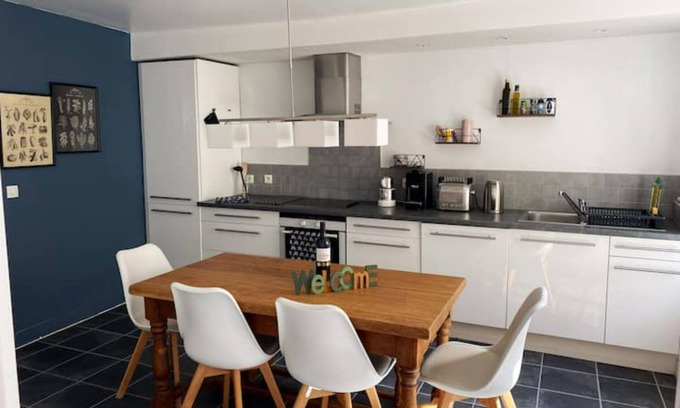 L'Etang-la-Ville Casa | Cosy 3-bedroom house near Versailles/Paris