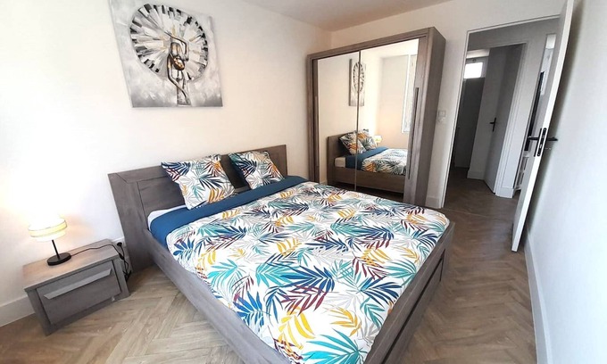 Chateauroux Apartamento | Cosy apartment-2 bedrooms-6pers-wifi-city centre (2)