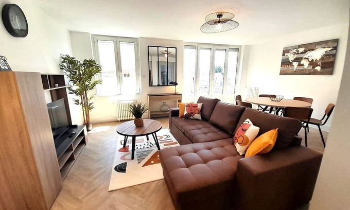 Chateauroux Apartamento | Cosy Apartment-2 Bedrooms-6 Pers- Wifi- City Centre (4)