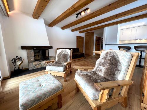 Champfer Apartamento | Cosy Apartment facing Piz Rosatsch