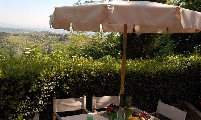 Montaione Apartamento | Apartamento con piscina, A/C, WIFI, TV, mascotas permitida, aparcamiento, cerca de San Gimignano