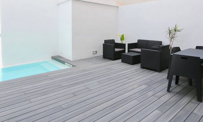 Benimaclet Apartamento | Precioso apartamento para 7 personas con A/C, piscina privada, WIFI, TV, terraza y aparcamiento
