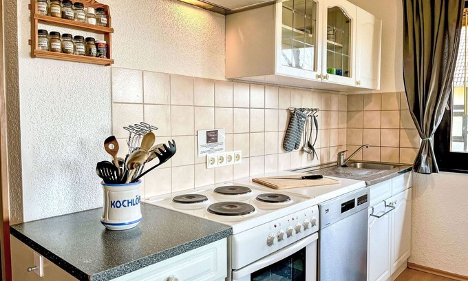 Frankenau Casa | Precioso apartamento en villa para 8 personas con WIFI, TV y terraza