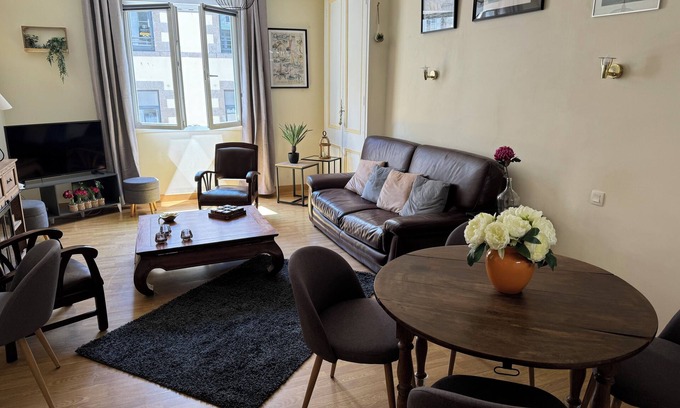 Granville Apartamento | Cosy apartment in the center of Granville, 200 meters from the beach Plat Gousset/piscine