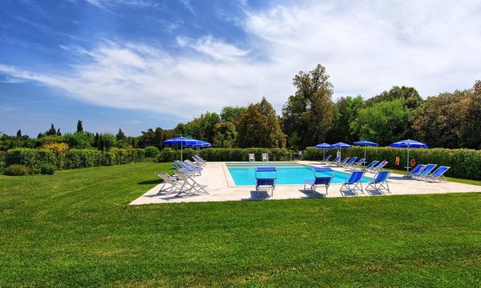 Montaione Villa | Apartamento en villa con WIFI, A/C, piscina, TV, veranda, vista panorámica, cerca de San Gimignano