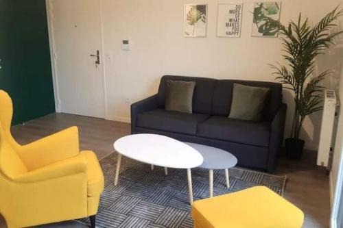 Bezons Apartamento | Cosy apartment with garden and parking near Paris