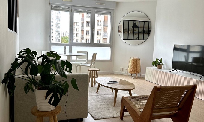 Asnieres-sur-Seine Apartamento | Cosy Appartement Proche de Paris
