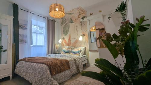 Centre Ville Apartamento | Cosy Azur & Corail - 2CH - Proche de Verdun