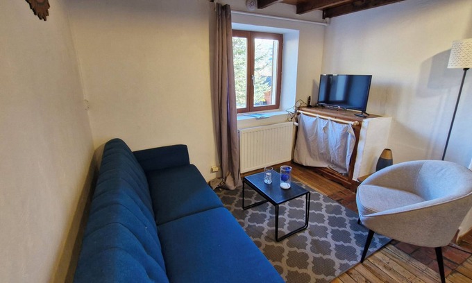 Faucon-de-Barcelonnette Apartamento | Cosy, comfortable mountain apartment with swimming pool