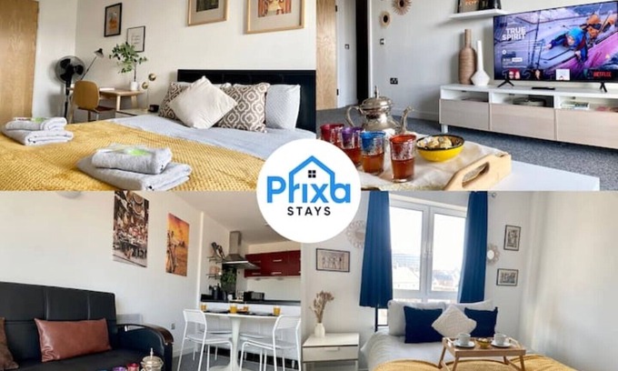 Northampton Apartamento | Cosy Egyptian Inspired City Centre Apartment