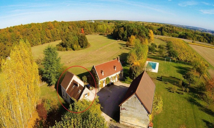 Montrichard Val de Cher Casa | Casa en Montrichard con Piscina