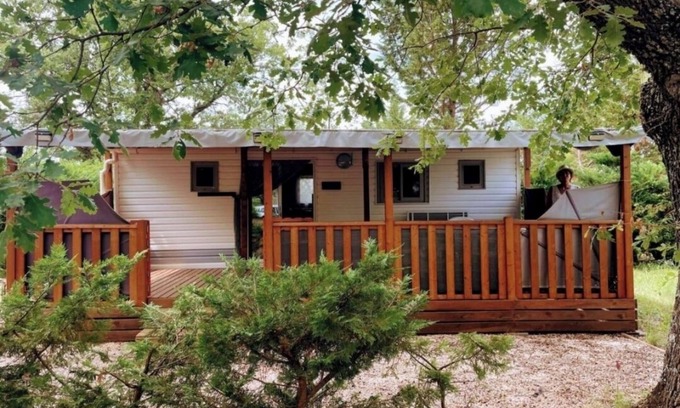 Sainte-Croix-du-Verdon Casa | Cosy mobile home in sainte croix du Verdon