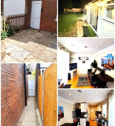 Luton Apartamento | Cosy Serene Garden 1 Bedroom Apartment