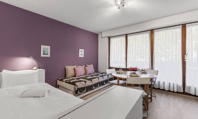 Chermignon Apartamento | Cosy studio with terrace