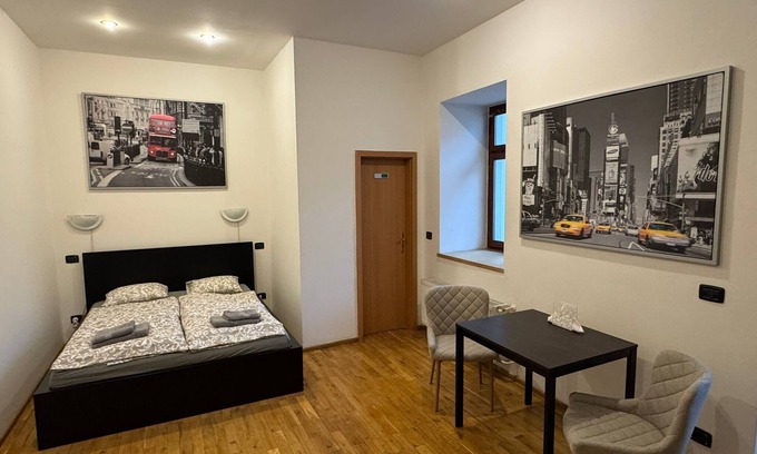 Rohansky ostrov Apartamento | Cosy Studio with terrace near Florenc