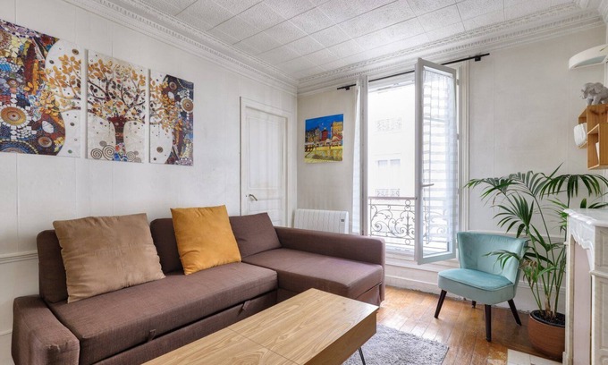 Quartier de la Salpetriere Apartamento | Cosy T3 near Place d'Italie