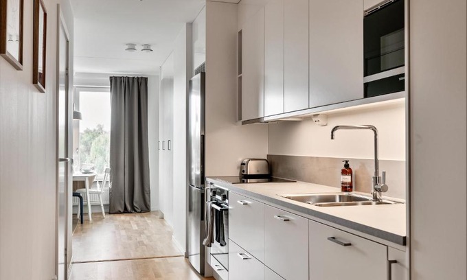 Alvsjo Apartamento | Cosy Urban Home in Stockholm